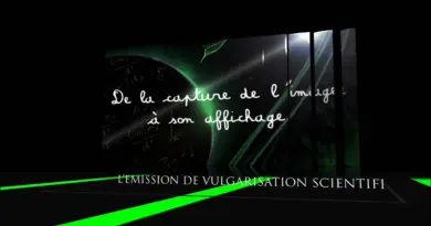 Extrait d’une émission de vulgarisation scientifique