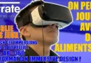 FORMATION RÉALITÉ VIRTUELLE – IL INVENTE UN JEU POUR QUE LES ENFANTS JOUENT AVEC DES ALIMENTS !