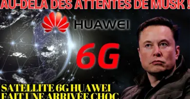 Fin de Starlink ? Le choc du satellite 6G de Huawei.