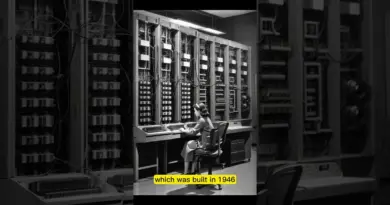 From Room to Revolution: The Colossal ENIAC – World’s First Computer (1946) #shorts