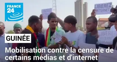 Guinée : mobilisation contre la censure de certains médias et d’internet • FRANCE 24