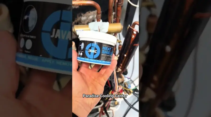 Heat Shield wax For Soldering | 4way valve Soldering| #paradisecoolingcenter #splitac #acrepairing