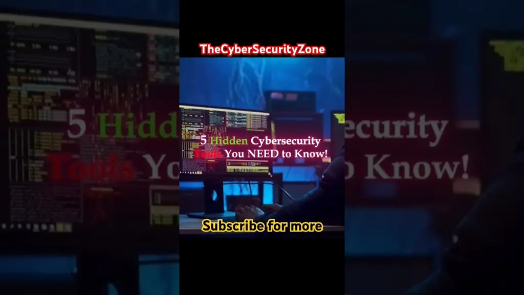 Hidden Cyber Security Tools 🔥🔥 #cybersecurity #ethicalhacking #security #shorts #tranding #viral