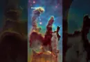 Hubble Telescope James Webb Space Telescope pillars of creation Live views#universe