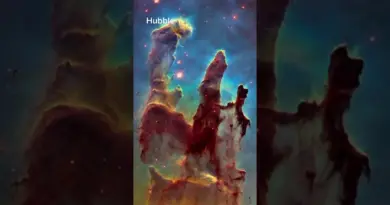 Hubble Telescope James Webb Space Telescope pillars of creation Live views#universe