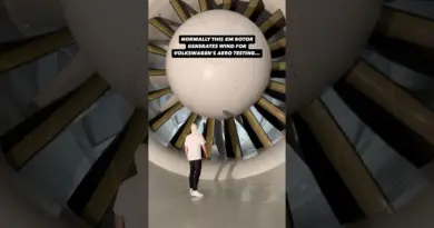 Human vs. 250 km/h wind tunnel😳⚠️ #wind #volkswagen #vw #aerodynamics
