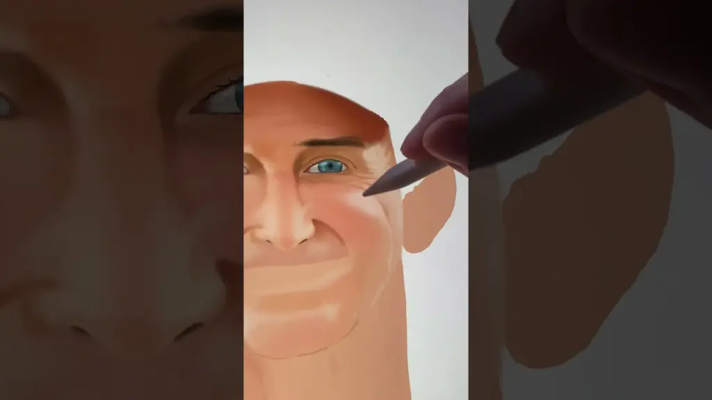 I ATTEMPTED realistic DIGITAL ART (digital portraits are hard..)