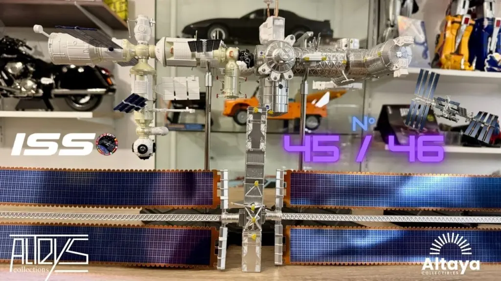 ISS Altaya N°45 & 46 Station Spatiale Internationale Avancement de la Station Spatiale