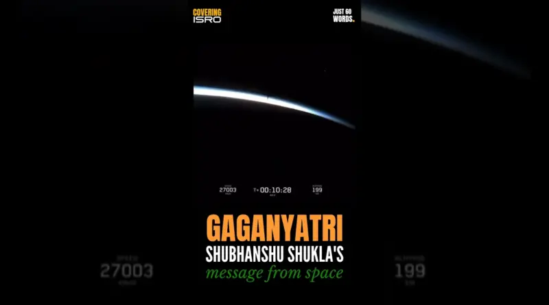 « Il y a un drapeau tricolore sur mes épaules » : la voix de l’Inde revient dans l’espace