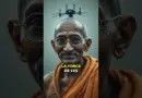 Imaginez Gandhi avec une antenne 10G ! 📱 #Gandhi #Technologie #Innovation #Histoire