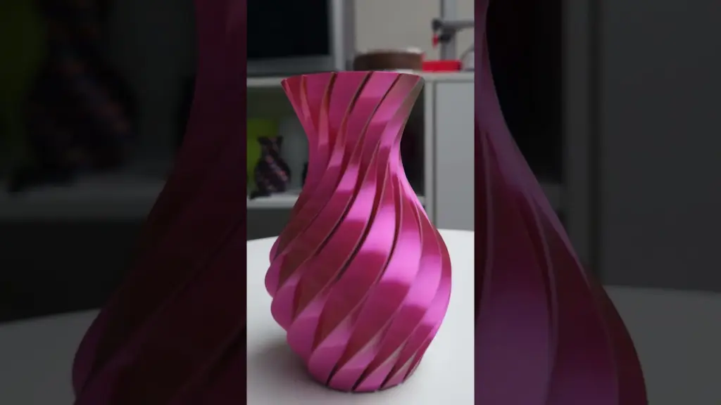 Impression 3D avec le filament eSun ePLA Silk Mystic sur la Bambu Lab X1E !