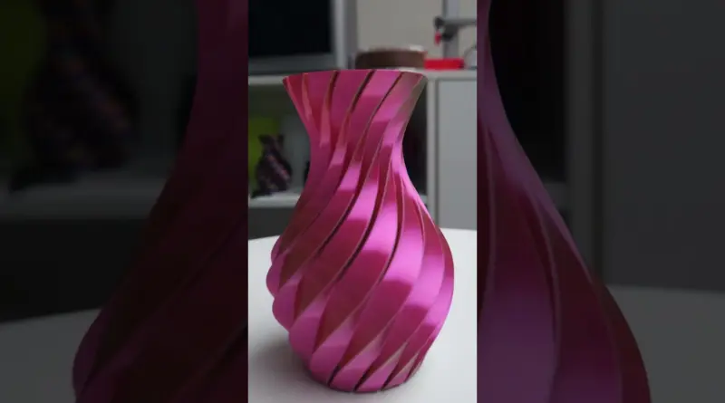 Impression 3D avec le filament eSun ePLA Silk Mystic sur la Bambu Lab X1E !