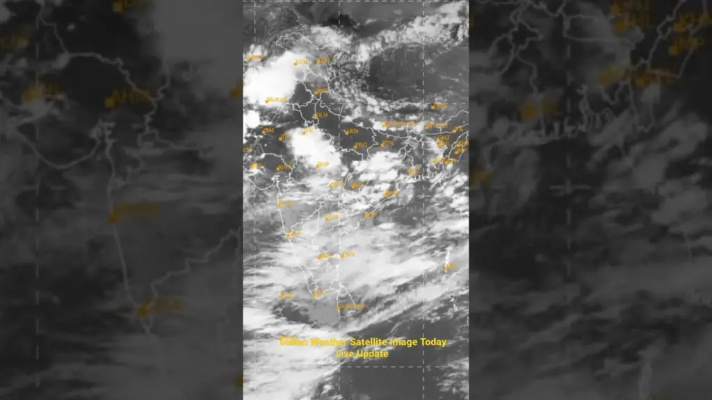 Indian Weather Satellite Image Today Live Update 06-07-2022 #imd #shorts