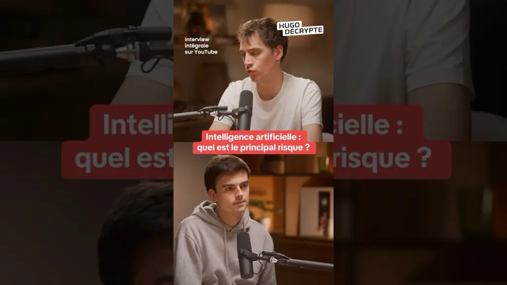 Intelligence artificielle : quel est le principal risque ? L’avis d’Arthur Mensch