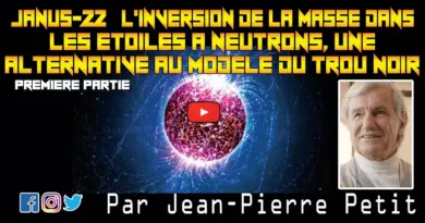 JANUS 22.1 L’inversion de la masse dans les étoiles à neutrons, une alternative au modèle…