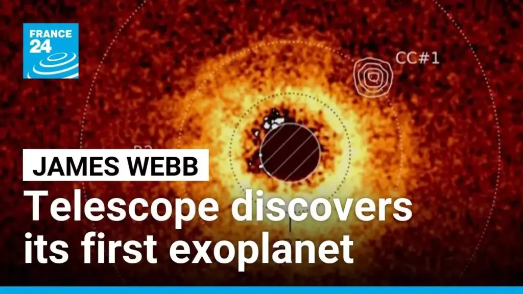 James Webb telescope discovers its first exoplanet • FRANCE 24 English