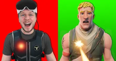 Je Ressens La Douleur si on Me TIRE Dessus sur Fortnite ! (Combinaison VR)