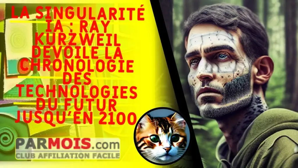 LA SINGULARITÉ IA : Ray Kurzweil dévoile la chronologie des technologies du futur jusqu’en 2100