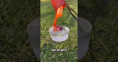 L’Expérience De La Lave Et De Glace, Qui Va Gagner ?