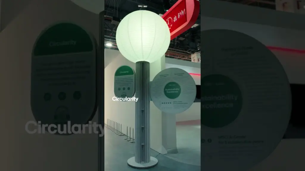LG at CES 2025 Sustainability Tree I LG