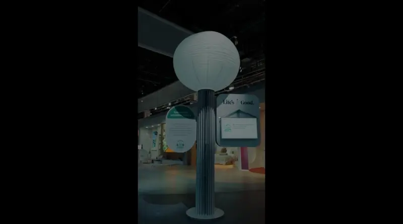 LG at CES 2025: Sustainability Tree | LG