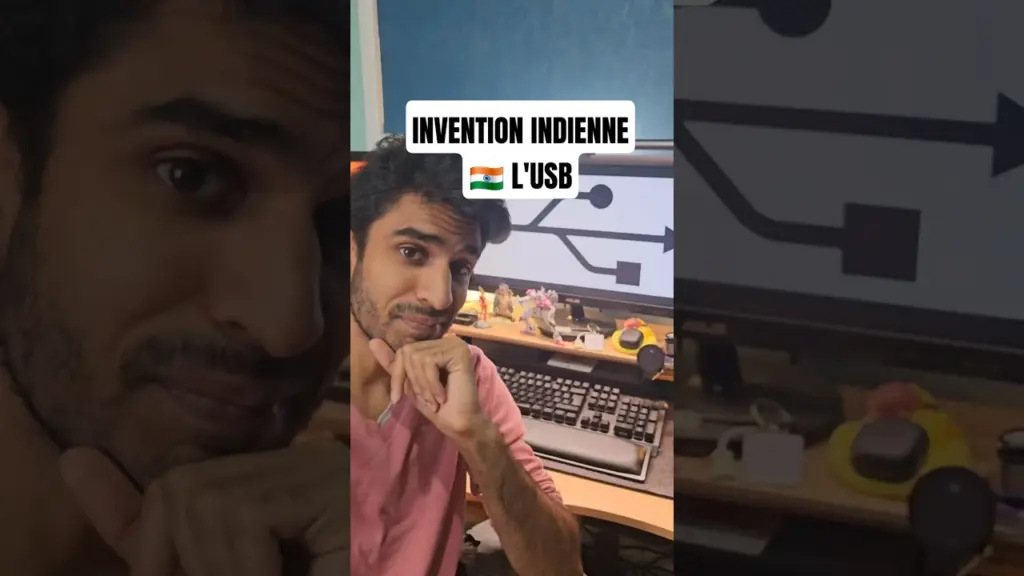 L’USB l’invention indienne par Ajay Bhatt #usb #cléusb #ajaybhatt #inde #invention #histoire #tech