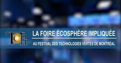 La FOIRE ÉCOSPHÈRE impliquée au Festival des technologies vertes de Montréal
