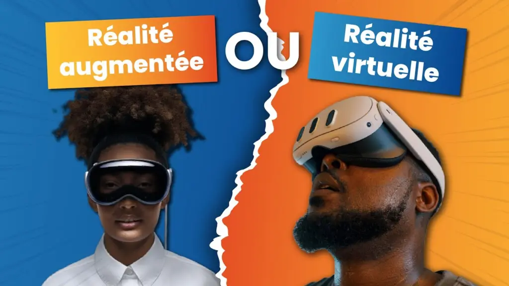 La différence entre Réalité virtuelle (VR) et la Réalité augmentée (AR)🤖