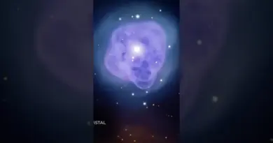 La nébuleuse de la boule de Crystal #astronomie #espace