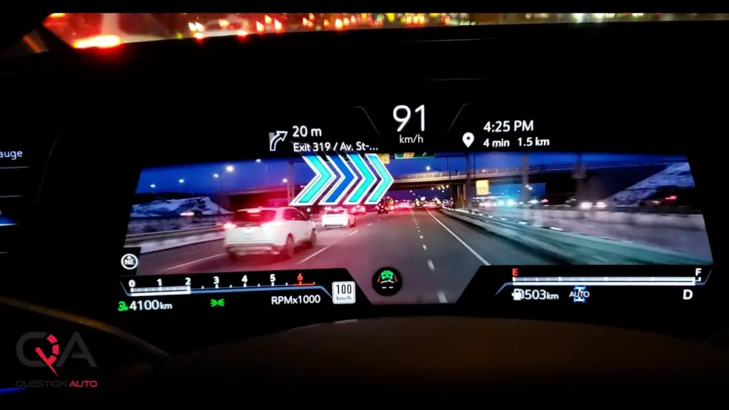 La réalité augmentée du Cadillac Escalade! Comme dans Mario Kart!