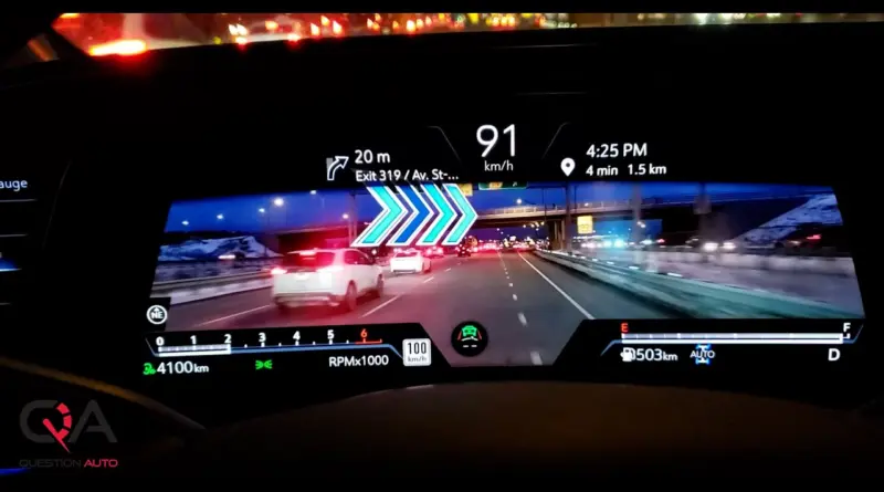 La réalité augmentée du Cadillac Escalade! Comme dans Mario Kart!