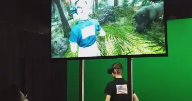 La rencontre – Animation en réalité mixte pour le parc Paléopolis
