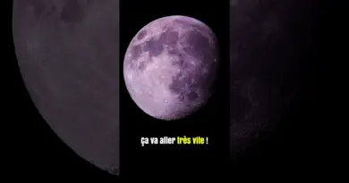 La station spatiale en transit lunaire une experience mémorable #lune #iss #nasa #astronomie #espace