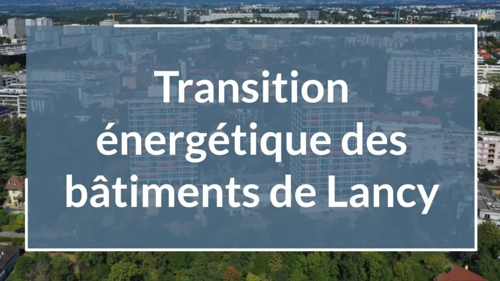 La transition énergétique des bâtiments de la Ville de Lancy