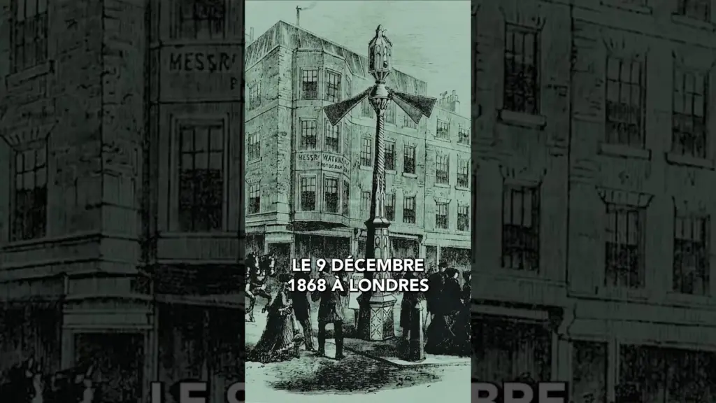 Le premier feu rouge de l’Histoire : une invention explosive en 1868