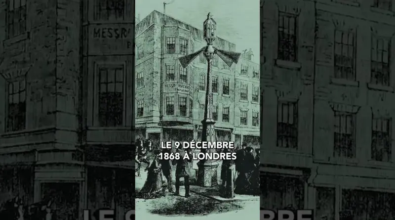 Le premier feu rouge de l’Histoire : une invention explosive en 1868