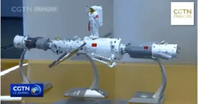 Le vaisseau-cargo Tianzhou-3 livre des fournitures à la station spatiale chinoise