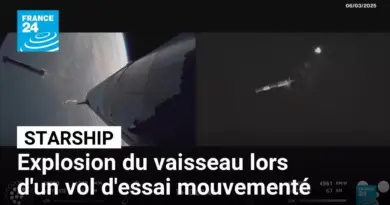 Les images de l’explosion du vaisseau de Starship lors d’un vol d’essai mouvementé • FRANCE 24