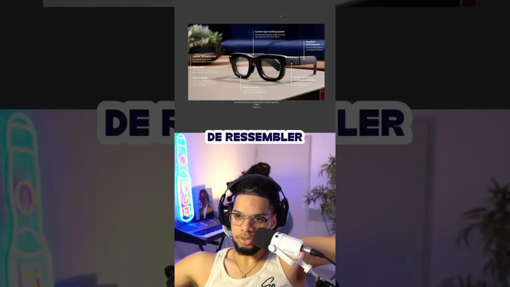 Les lunettes de réalité augmentée, ça vous donne envie ? #twitch #actus #meta #réalitéaugmentée