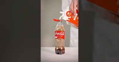 L’étonnante ASTUCE du Coca TRANSPARENT ! 🥸 #science #expérience