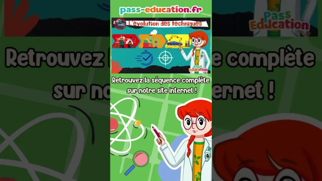 L’évolution technologique Cm1 Cm2 #science #education #apprentissage #scientifique