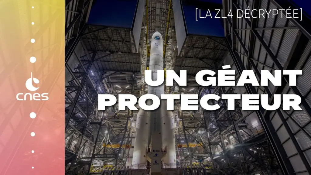 L’intérieur du portique mobile de la Zone de Lancement d’Ariane 6