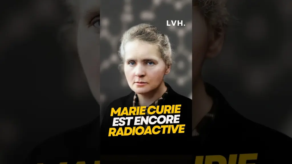 Marie Curie est encore radioactive ! #histoire