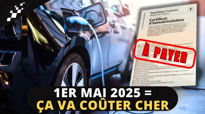 🔴 Mauvaise nouvelle pour les voitures électriques : La Carte Grise Gratuite C’EST FINI !