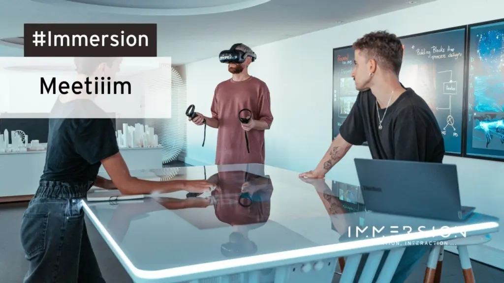 Meetiiim, la table interactive qui transforme vos réunions en expériences immersives collaboratives
