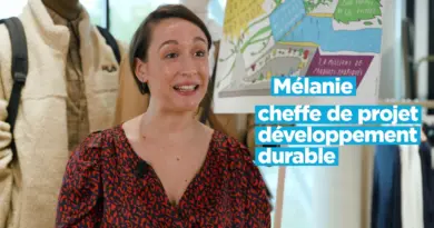Mélanie, cheffe de projet développement durable