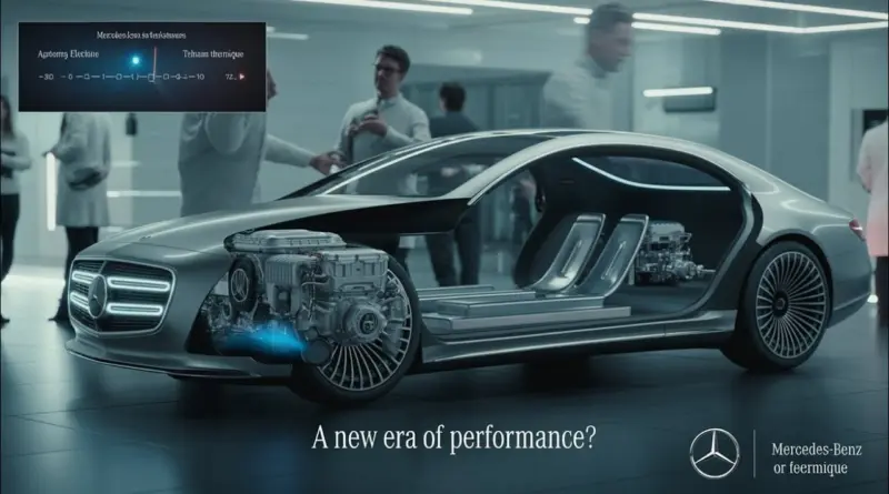 Mercedes relance le moteur thermique pour écraser les voitures électriques ?