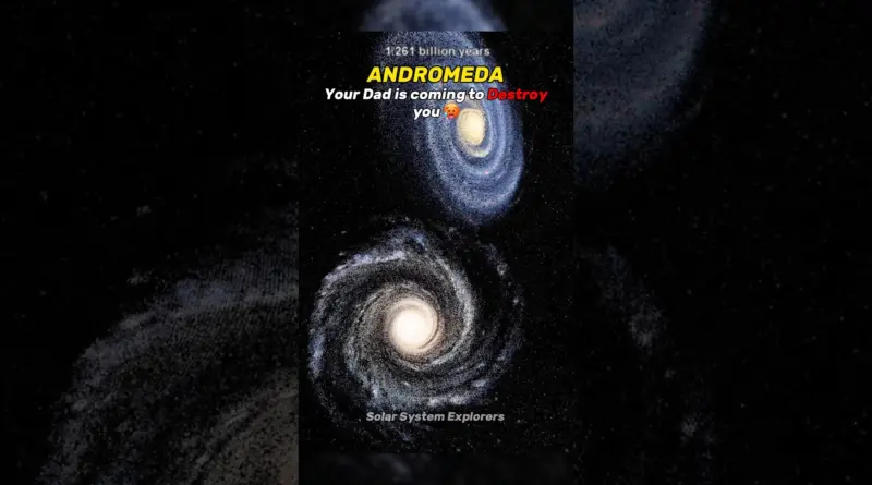 Milky Way vs Phoenix A vs Andromeda Galaxy 😱😢 #space #earth #universe