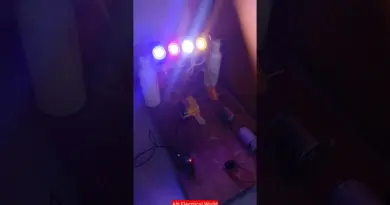 Mini Sharpy Light | Sharpy Light Project #tech #dcmotor #youtubeshorts