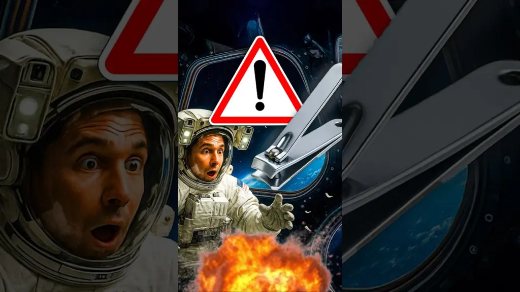 Ne coupez pas VOS ONGLES et cheveux dans l’espace ! #science #astronaute